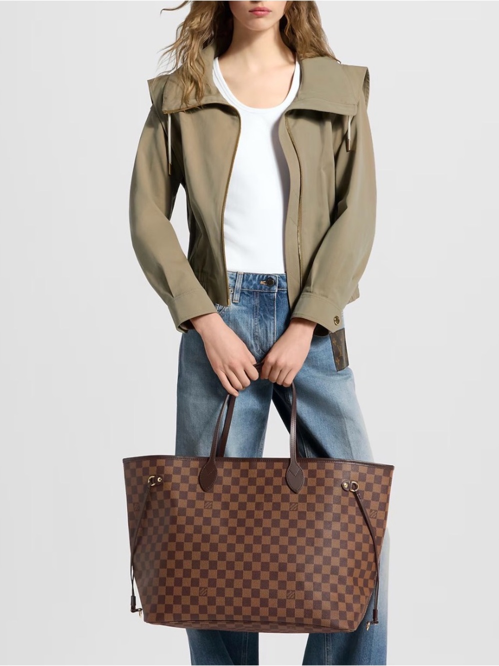 Louis Vuitton Neverfull Damier Ébène Canvas GM
Bag